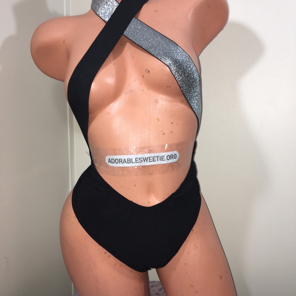 Exotic dance wear romper size medium bust size B/C